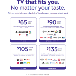 National TV Sales Collateral Flyers