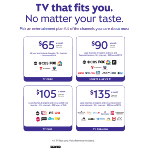 National TV Sales Collateral English Flyers